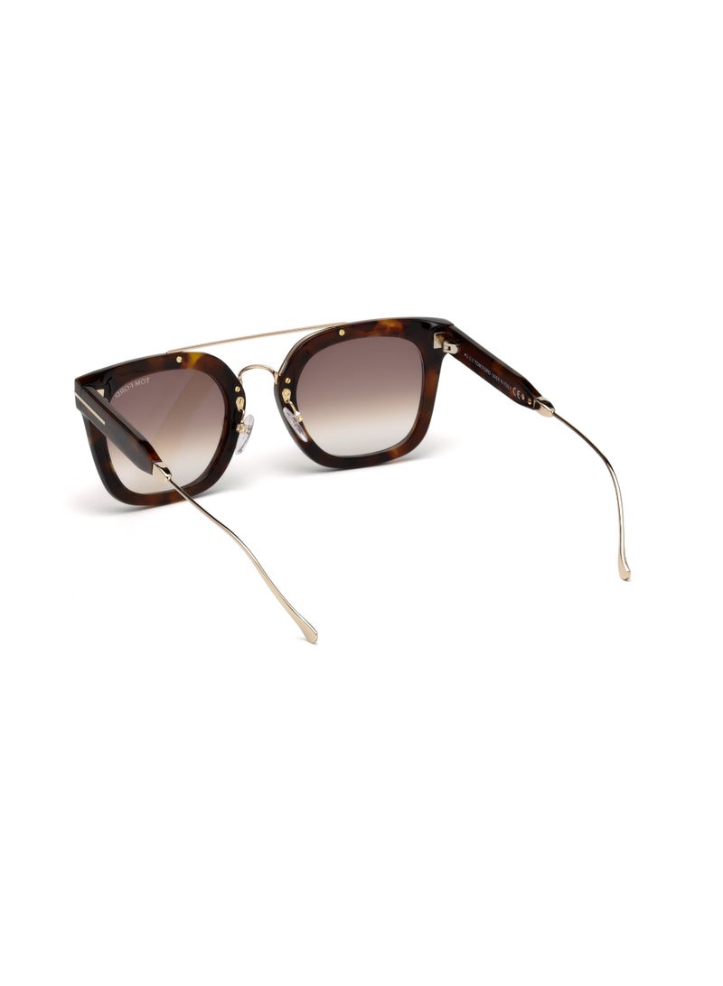 TOM FORD TOMFORD FULL RIM FT054155U51 UNISEX RECTANGULAR ACETATE SUNGLASSES - Image 3